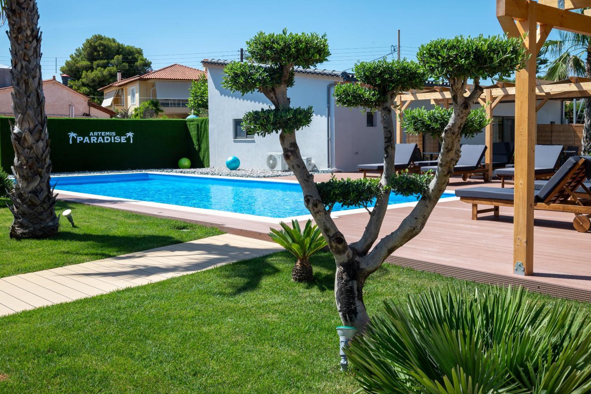 Paradise Apartments Artemida Εξωτερικό φωτογραφία