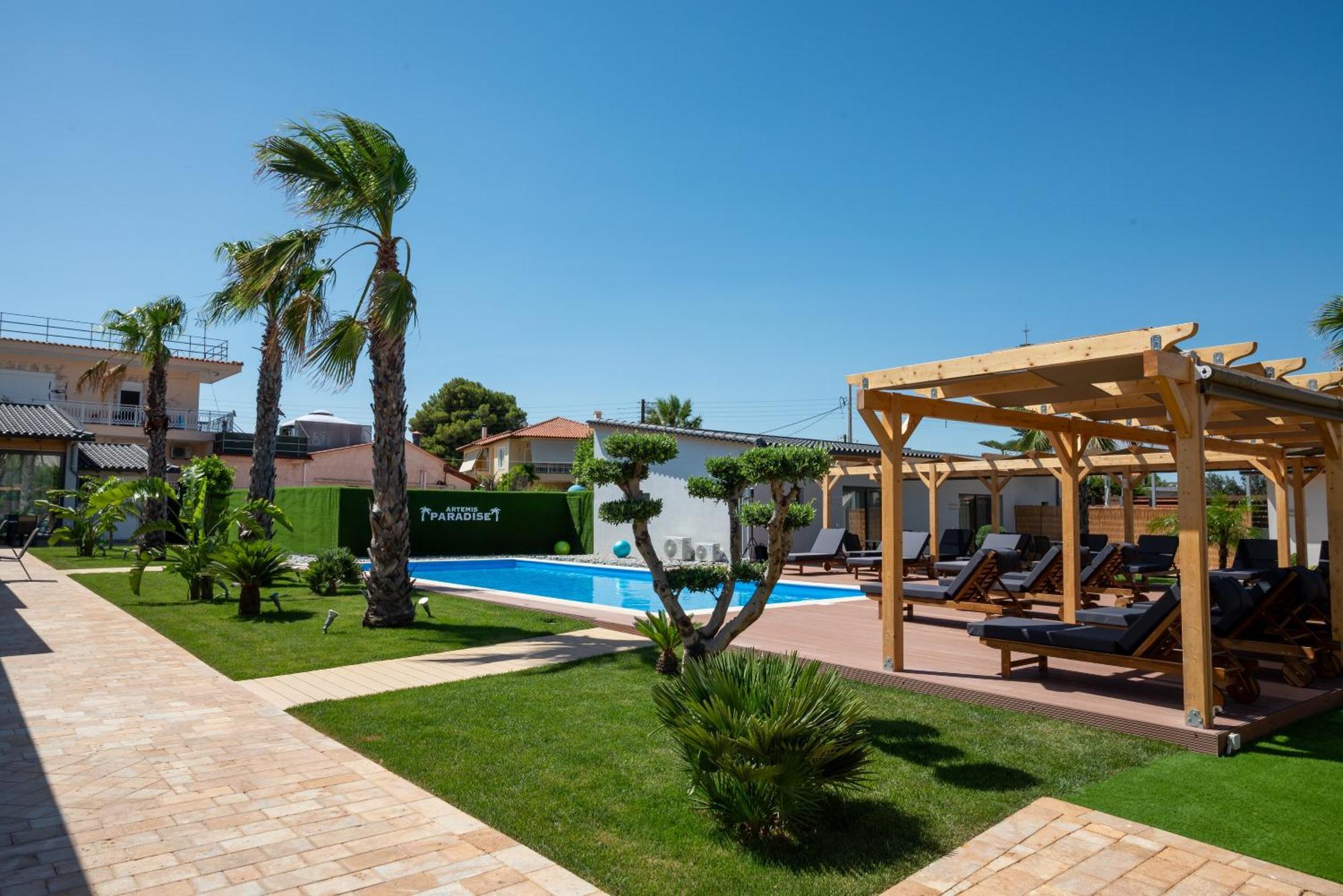 Paradise Apartments Artemida Εξωτερικό φωτογραφία